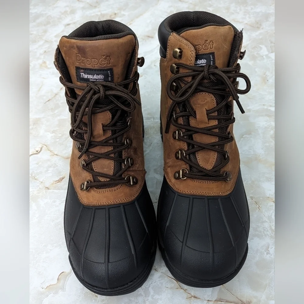 Propet Men's Leather Blizzard Mid Lace Boot Size 13 M(D)